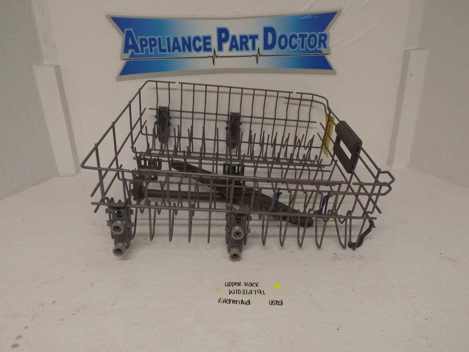 KitchenAid Dishwasher W10312791 Upper Rack Used KitchenAid Dishwasher W10312791 Upper Rack Used